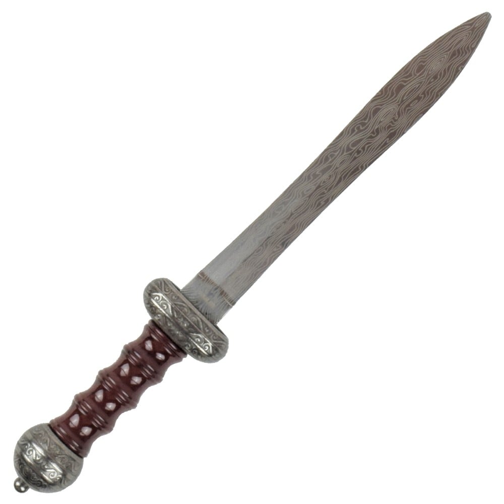 Pugnale ornamentale legno/argento di SCK