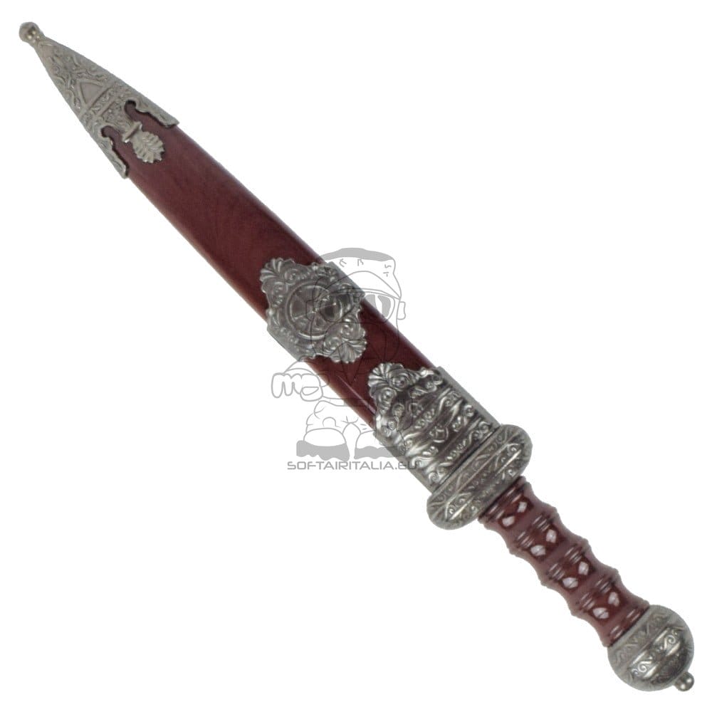 Pugnale ornamentale legno/argento di SCK