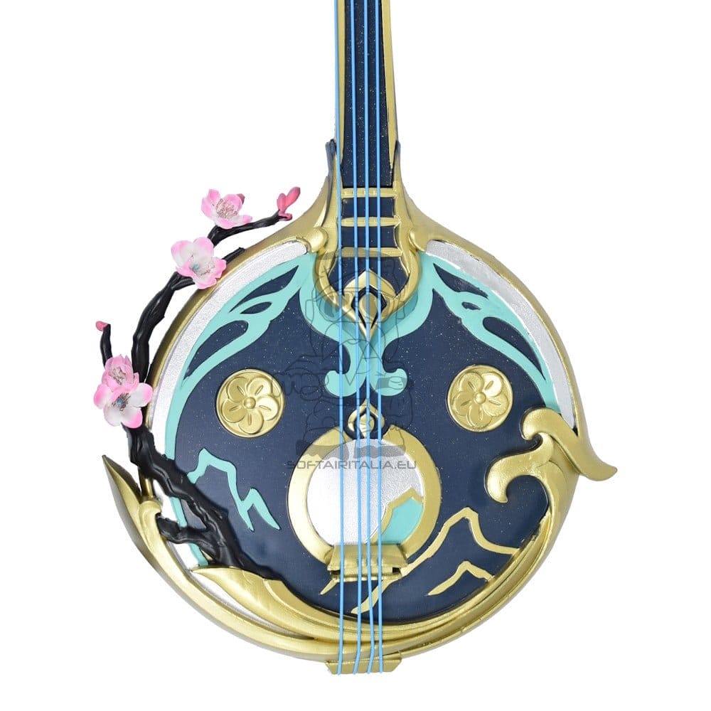 Liuto ornamentale ispirato a Huan Mei di Honkai: Star Rail
