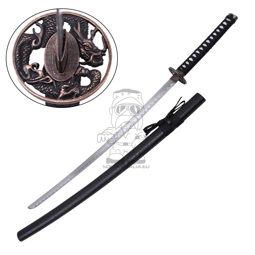 Katana ornamentale con fodero in legno