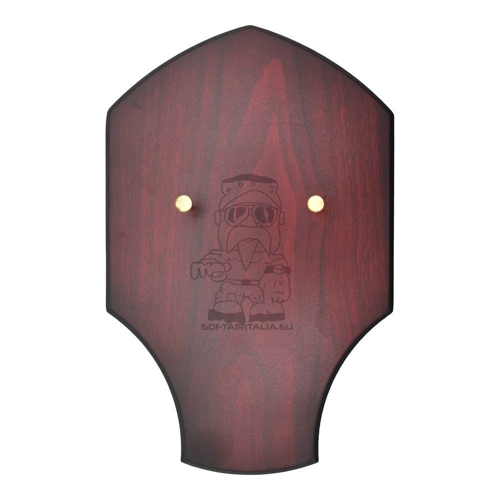 Espositore in legno da muro per spada