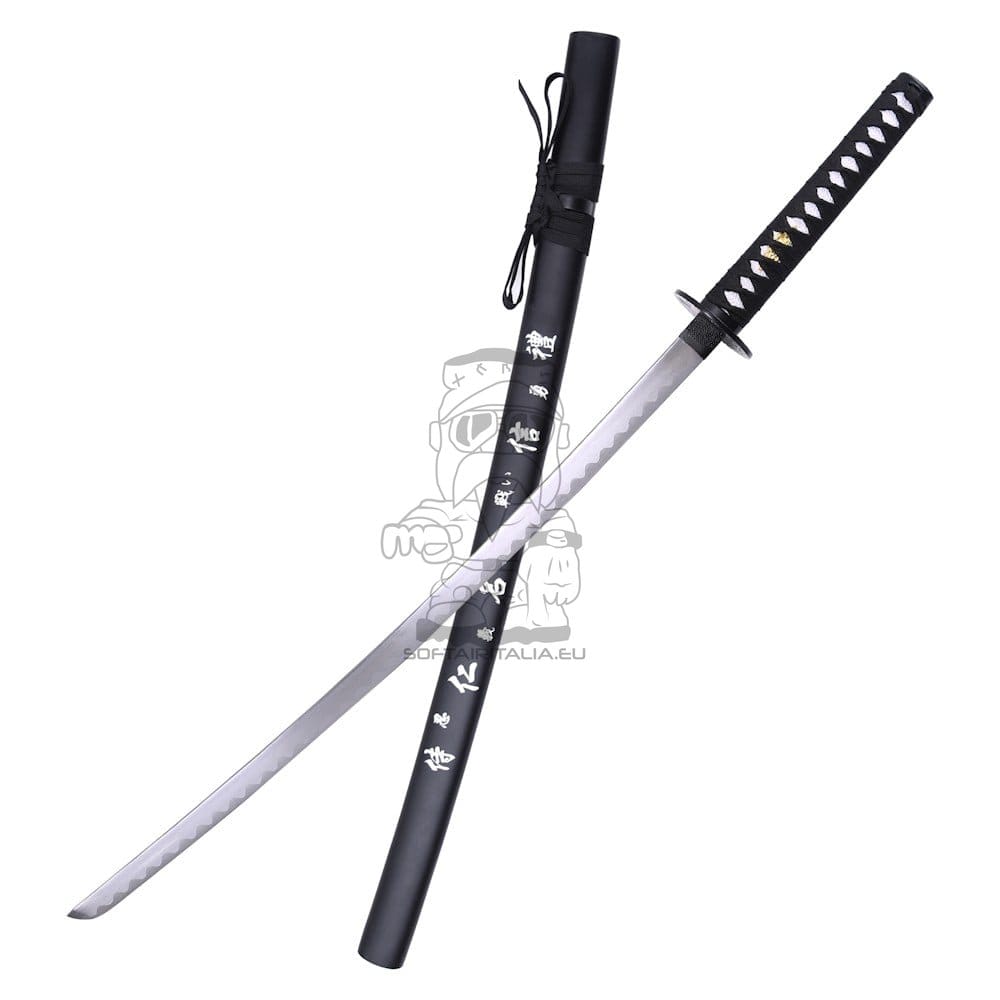 Katana ornamentale nera