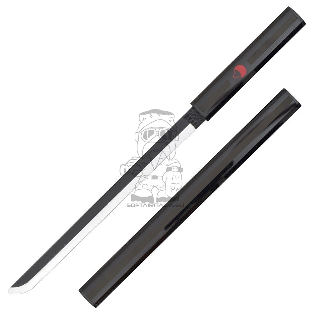 Mini Katana ornamentale di Sasuke Uchiha (Naruto) con stand