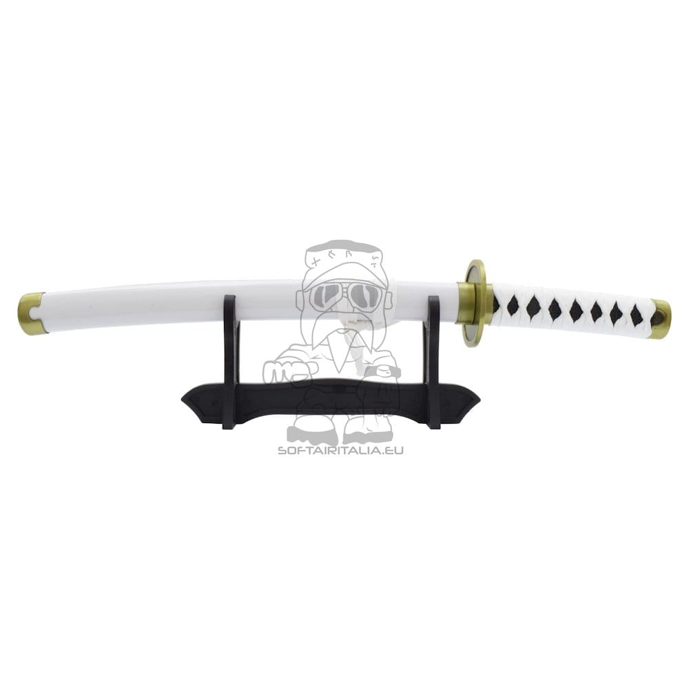 Mini Katana ornamentale Wado Ichimonji di Roronoa Zoro con stand