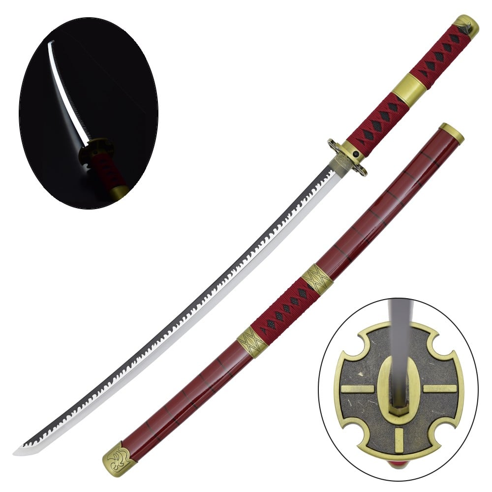 Katana Sandai Kitetsu di Roronoa Zoro con LED - One Piece