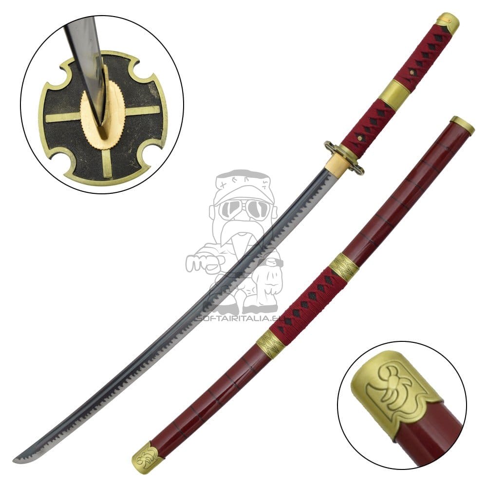 Katana ornamentale Sandai Kitetsu di Roronoa Zoro