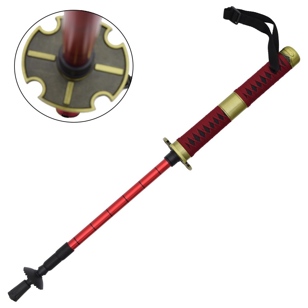Bastone da trekking con manico Sandai Kitetsu di Roronoa Zoro (One Piece)