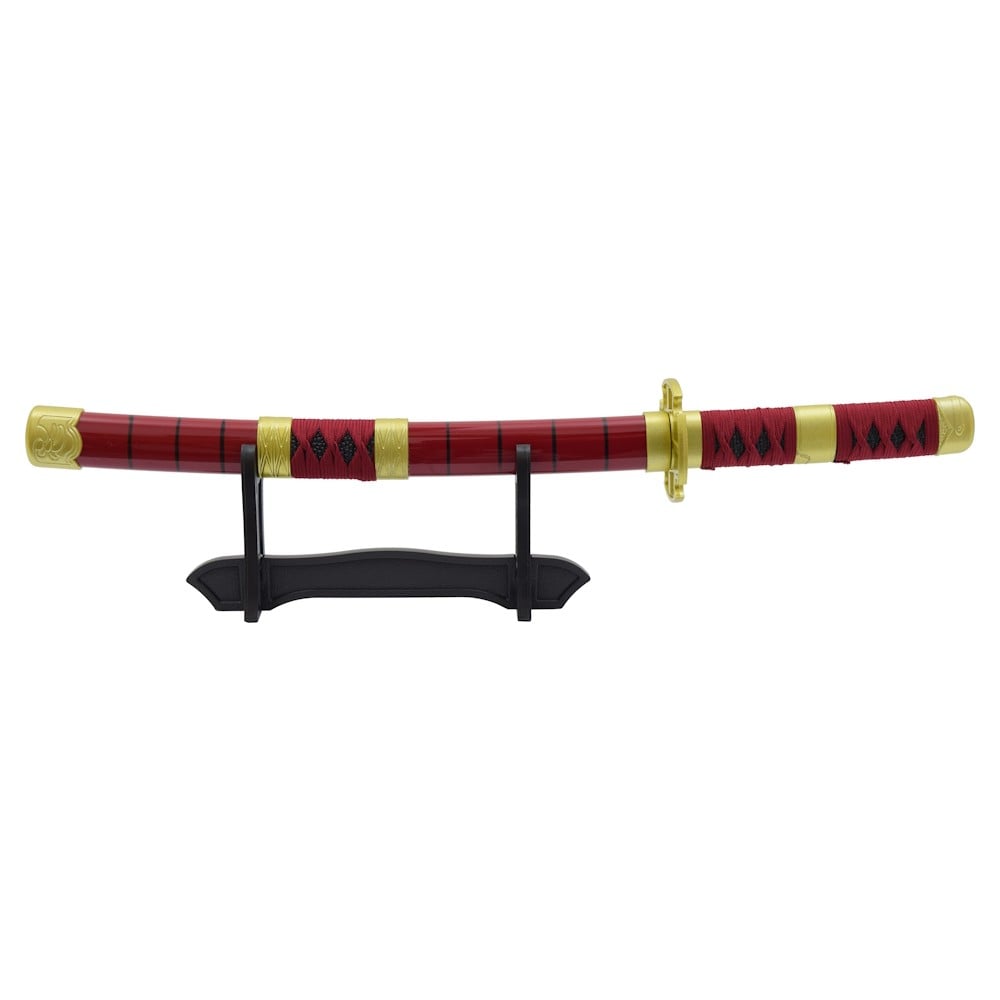 Mini Katana Sandai Kitetsu di Roronoa Zoro (One Piece) in bamboo