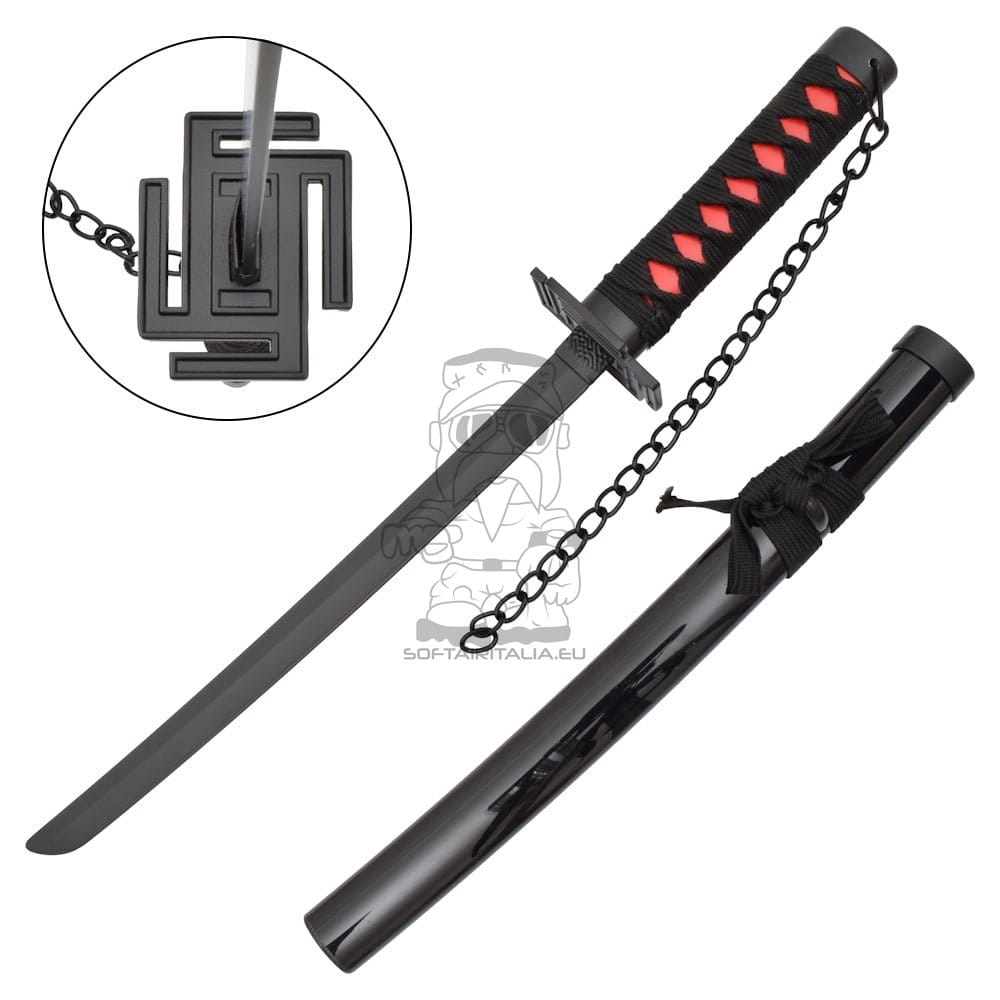 Mini Katana ornamentale Zangetsu di Ichigo Kurosaki (Bleach)