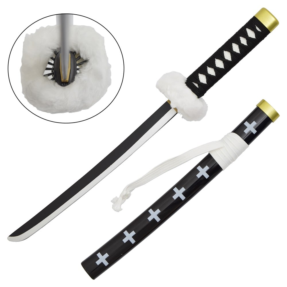 Mini Katana ornamentale ispirata a Trafalgar Law (One Piece)