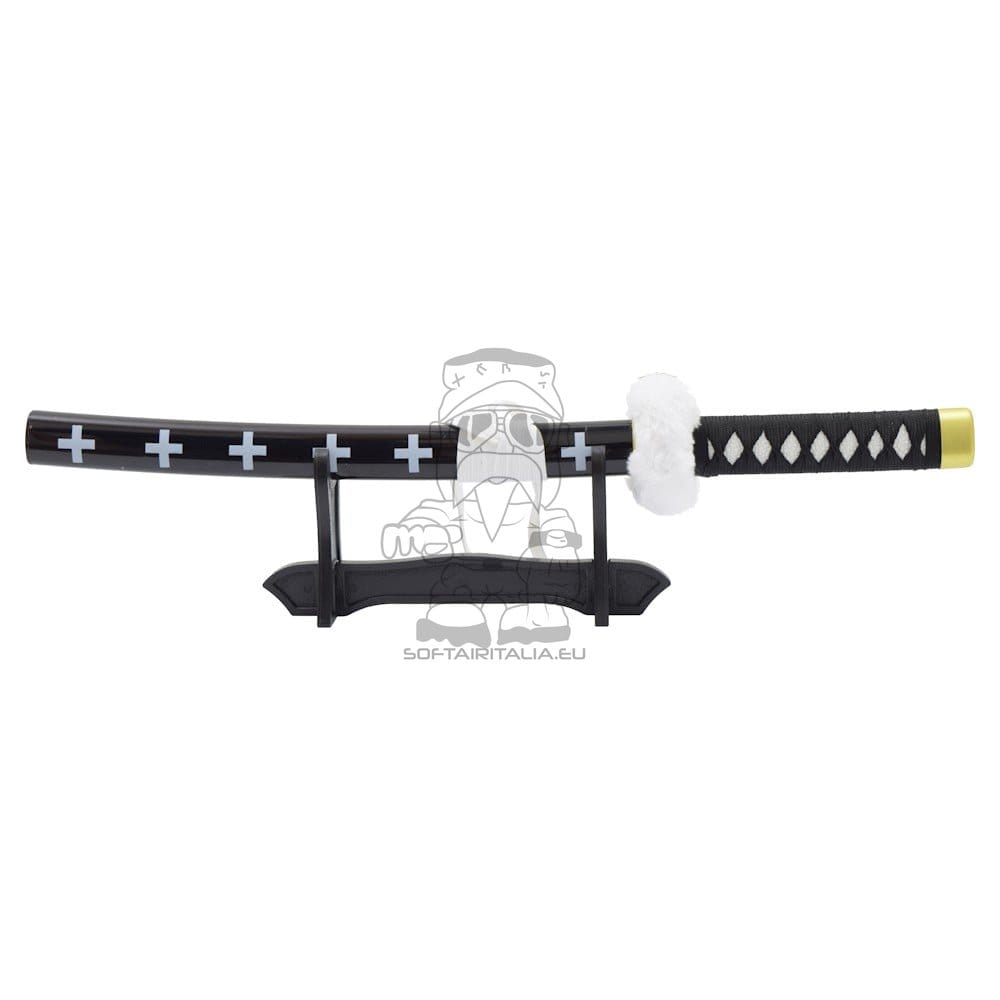 Mini Katana ornamentale ispirata a Trafalgar Law (One Piece)