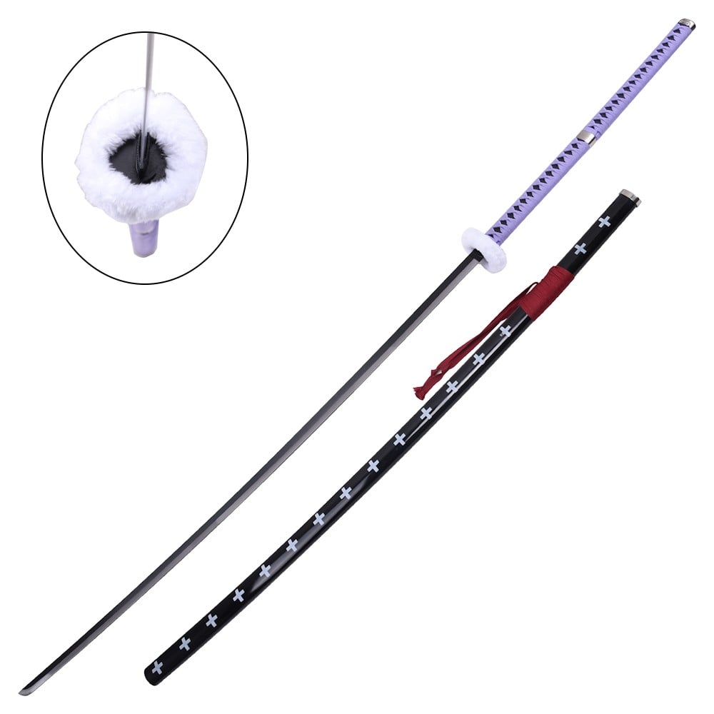 Katana ornamentale Nodachi ispirata a Trafalgar Law di One Piece