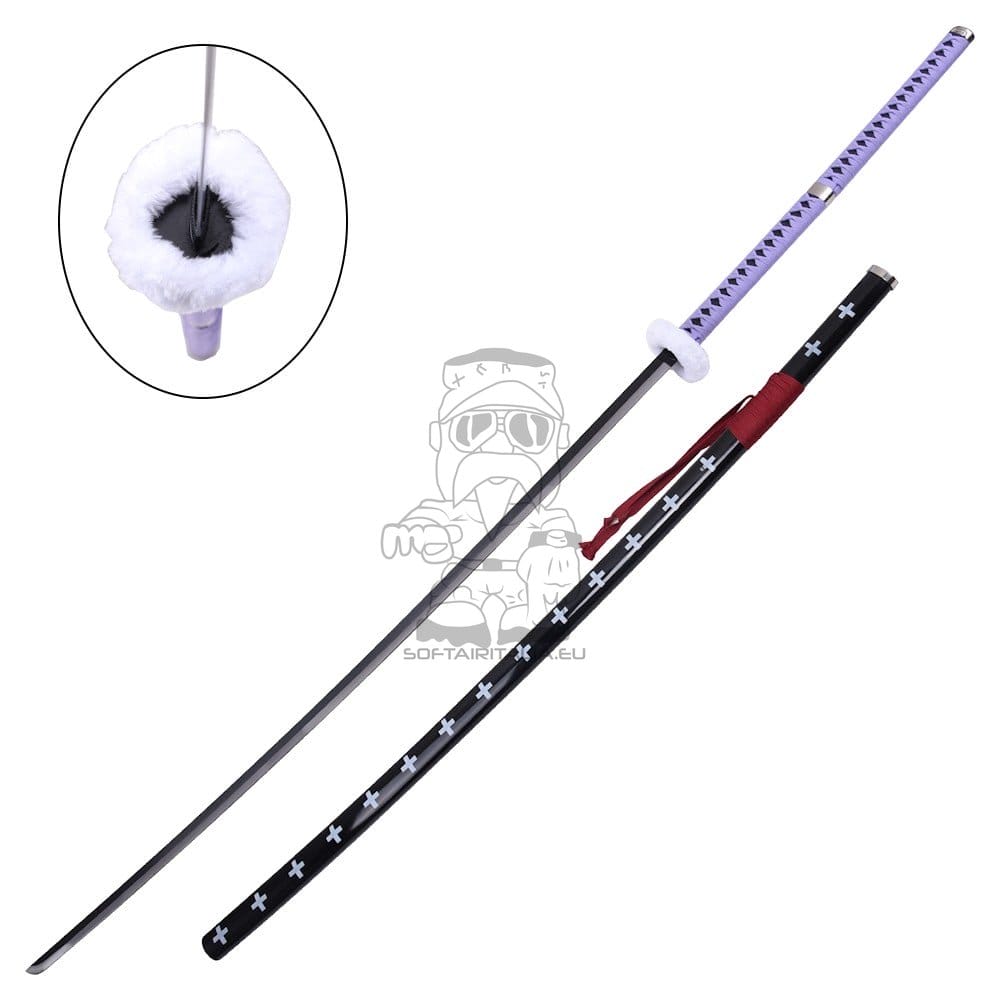 Katana ornamentale Nodachi ispirata a Trafalgar Law di One Piece
