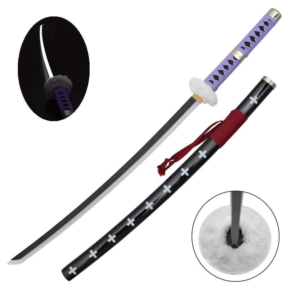 Katana ornamentale LED di Trafalgar Law (One Piece) versione Bamboo