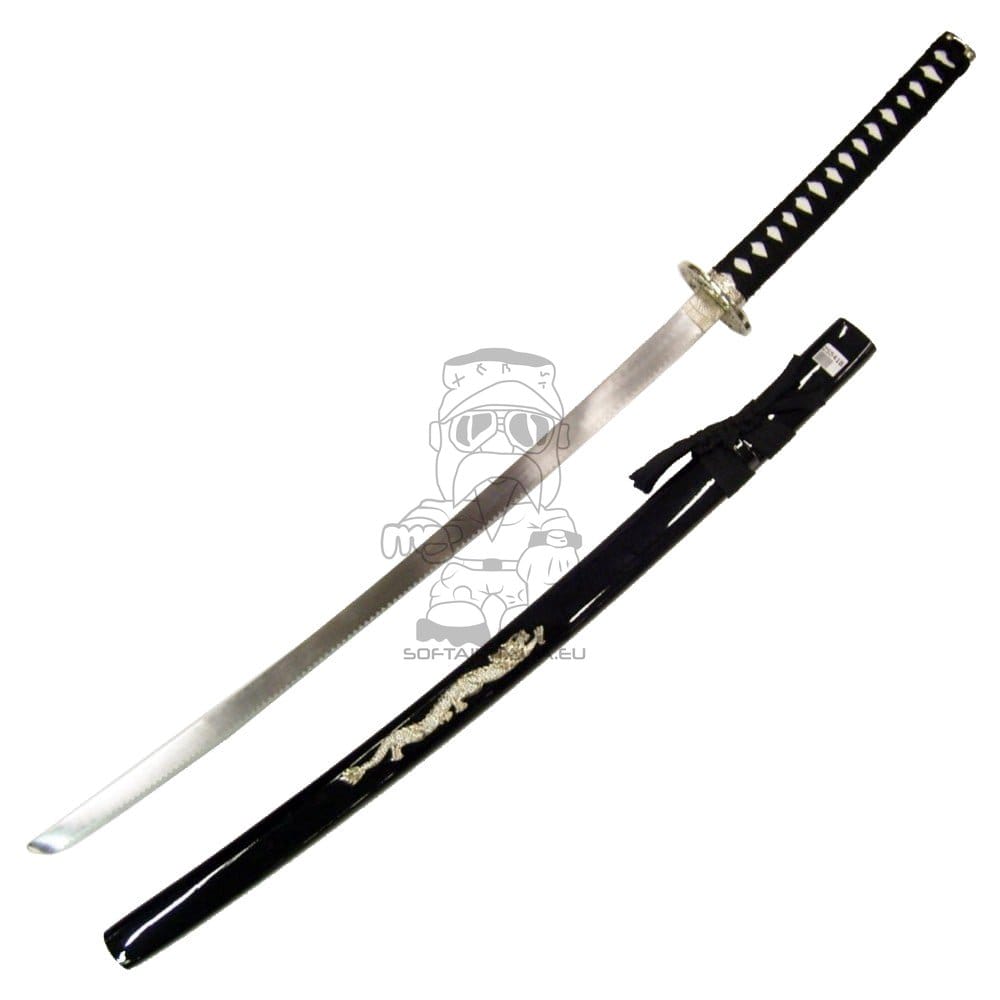 Katana ornamentale nera