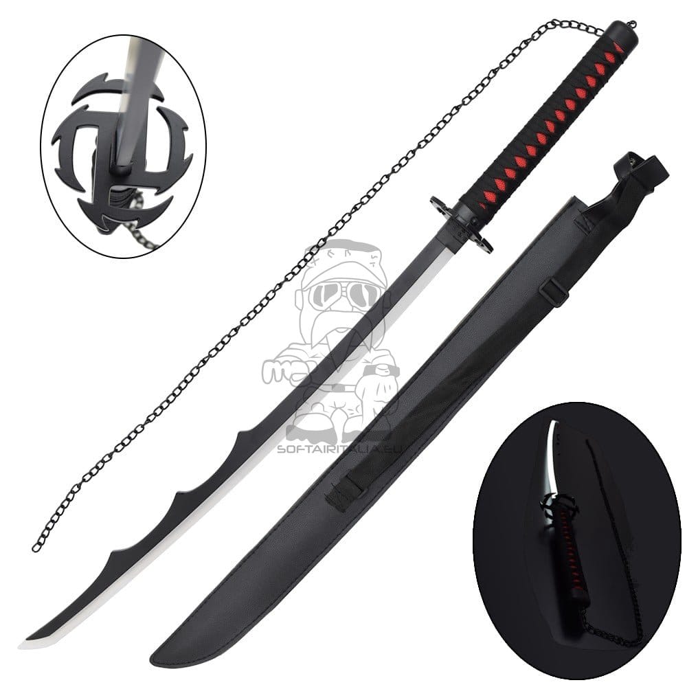 Katana Tensa Zangetsu di Kurosaki Ichigo con illuminazione LED