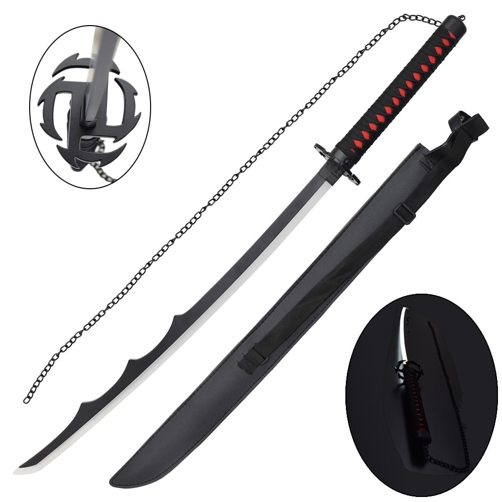 Katana ornamentale LED Tensa Zangetsu di Kurosaki Ichigo (Bleach)
