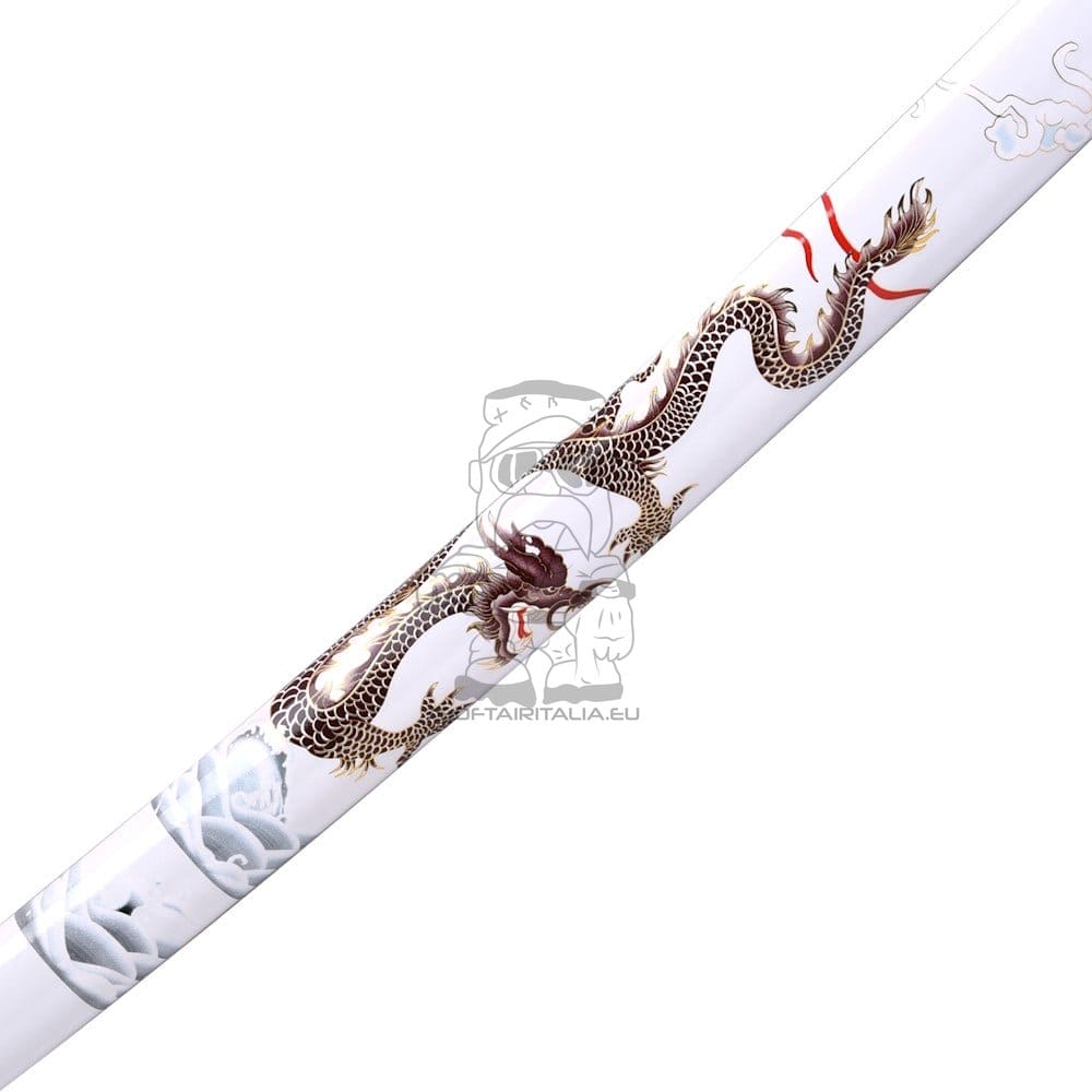 Katana ornamentale con fodero e impugnatura in legno