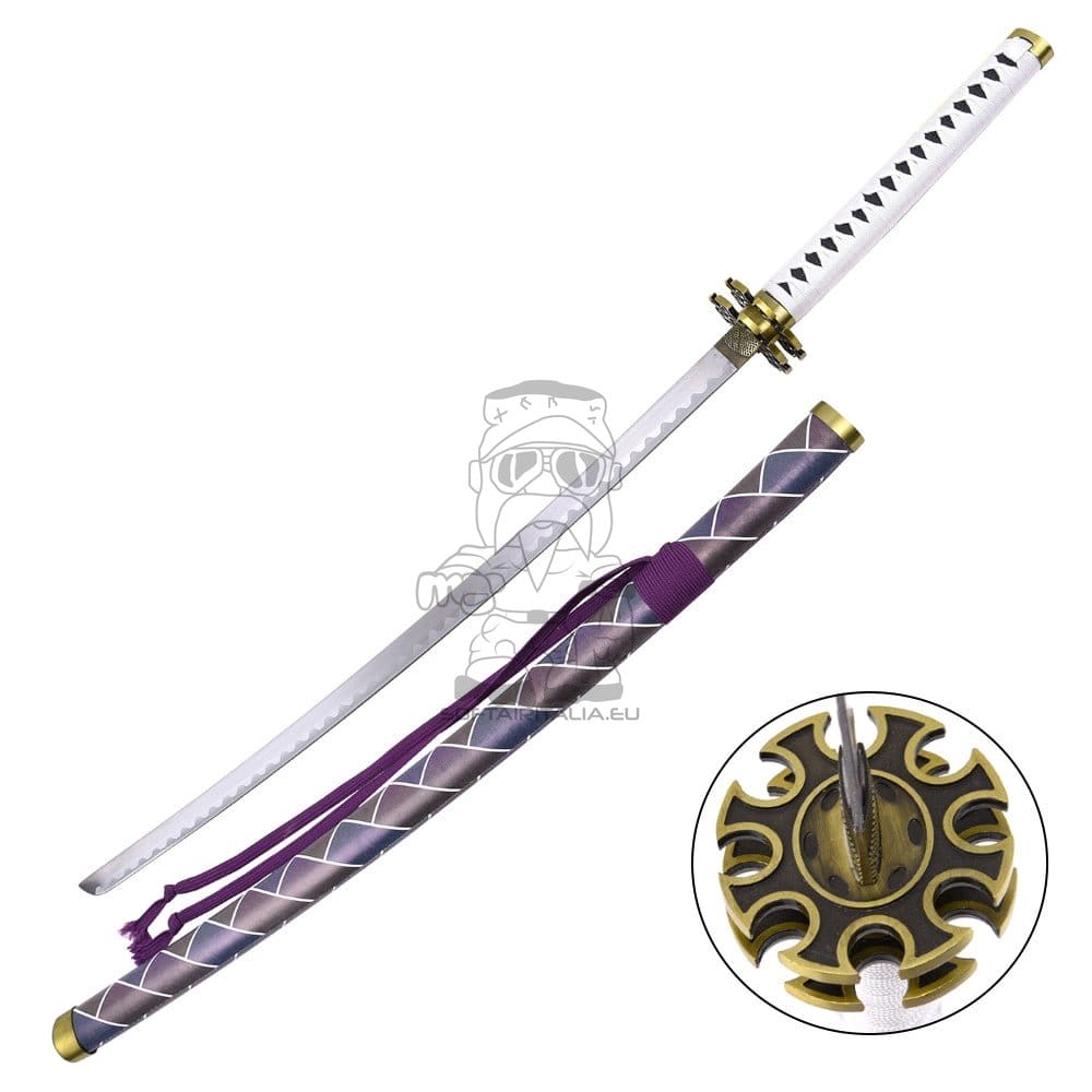 Katana ornamentale ispirata alla katana di Ishida Masamune serie Touken Ranbu