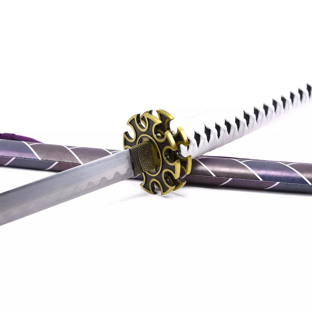 Katana ornamentale ispirata alla katana di Ishida Masamune serie Touken Ranbu