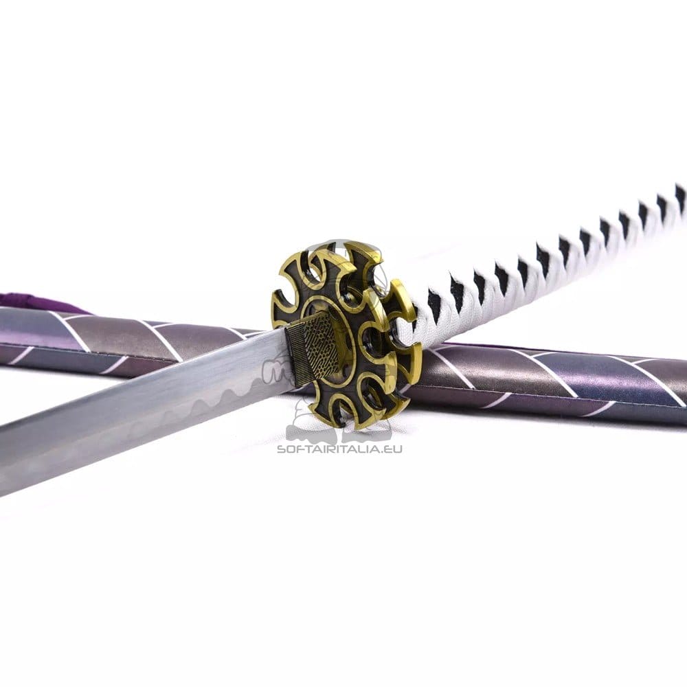 Katana ornamentale ispirata alla katana di Ishida Masamune serie Touken Ranbu