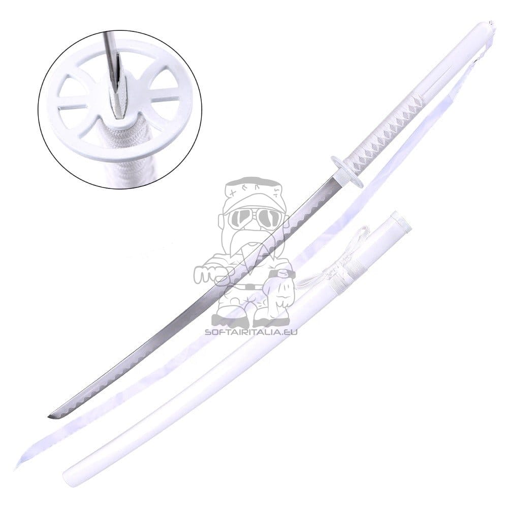 Katana ornamentale ispirata alla Zanpakuto Sode no Shirayuki di Rukia Kuchiki