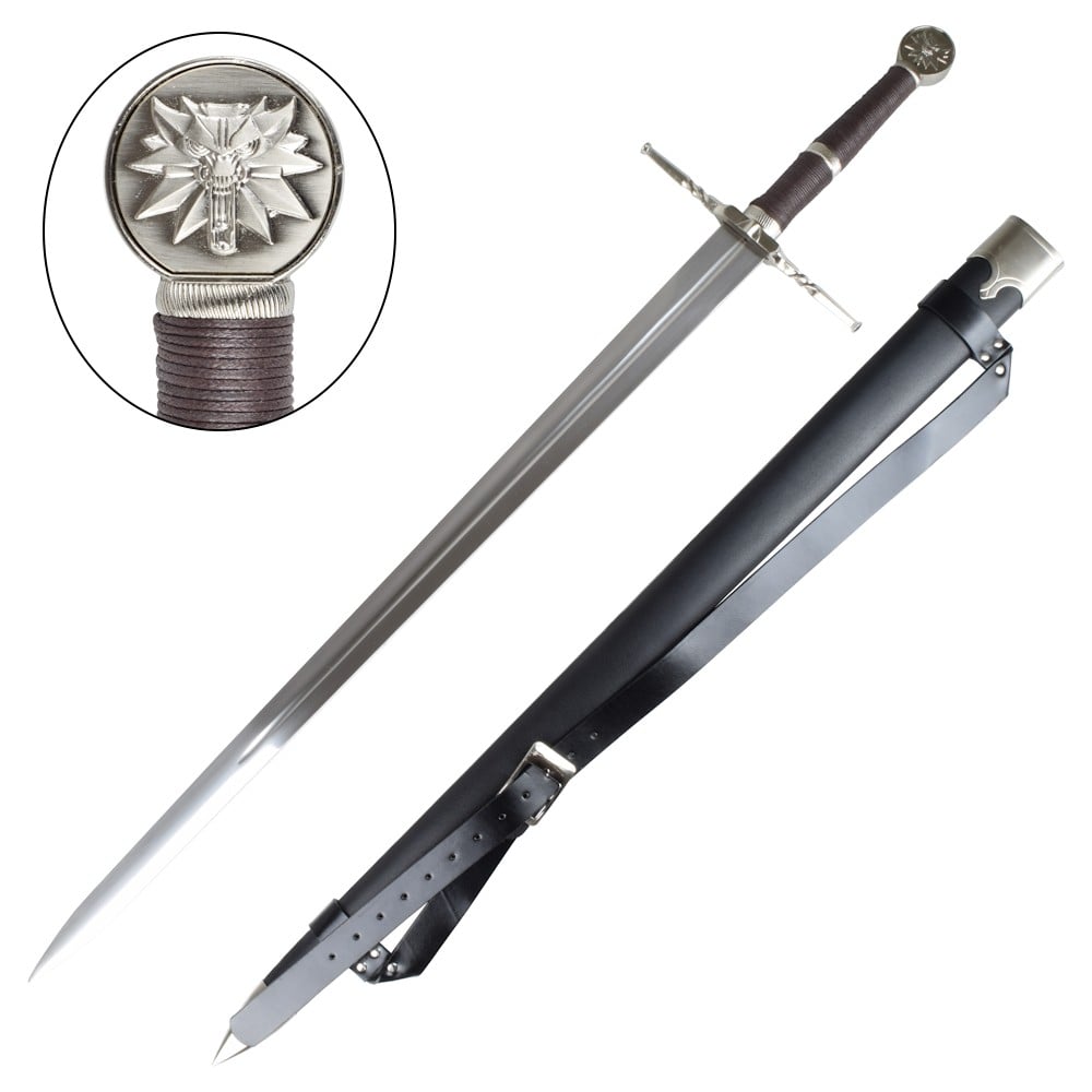 Spada ornamentale Serpentine Steel Sword di Geralt di Rivia (The Witcher 3)