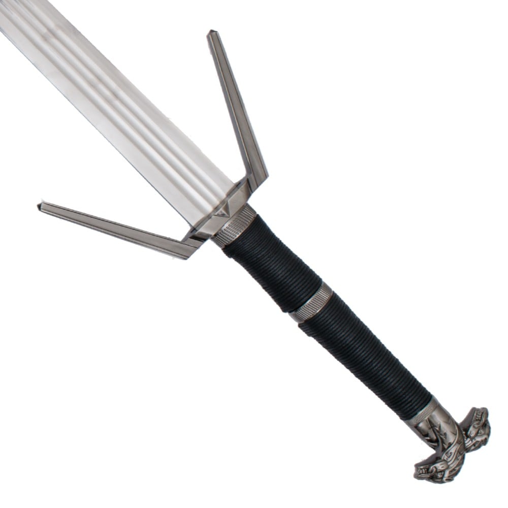 Spada ornamentale ispirata alla Serpentine Silver Sword di Geralt di Rivia - The Witcher 3