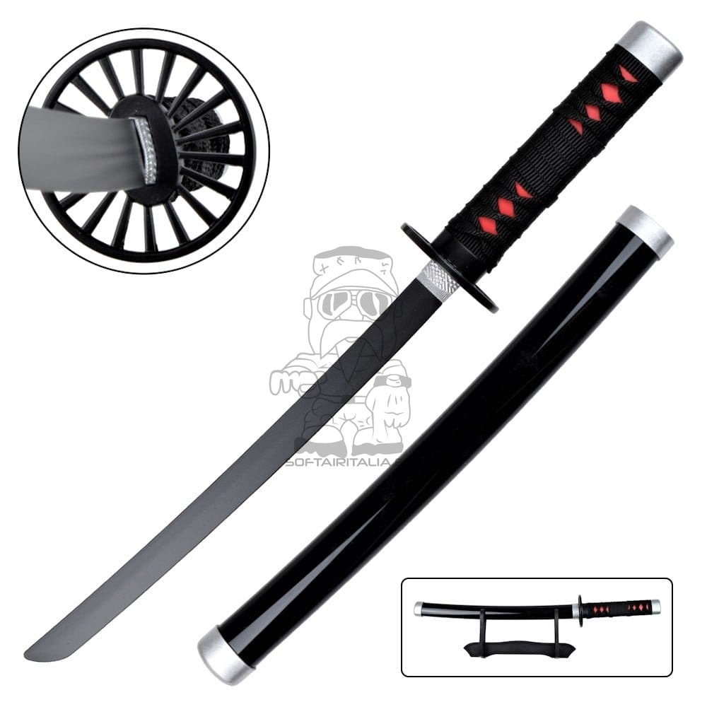 Mini Katana ornamentale ispirata a Tanjiro Kamado (Demon Slayer)