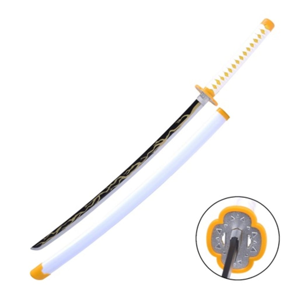 Katana ornamentale ispirata a Zenitsu Agatsuma di Demon Slayer