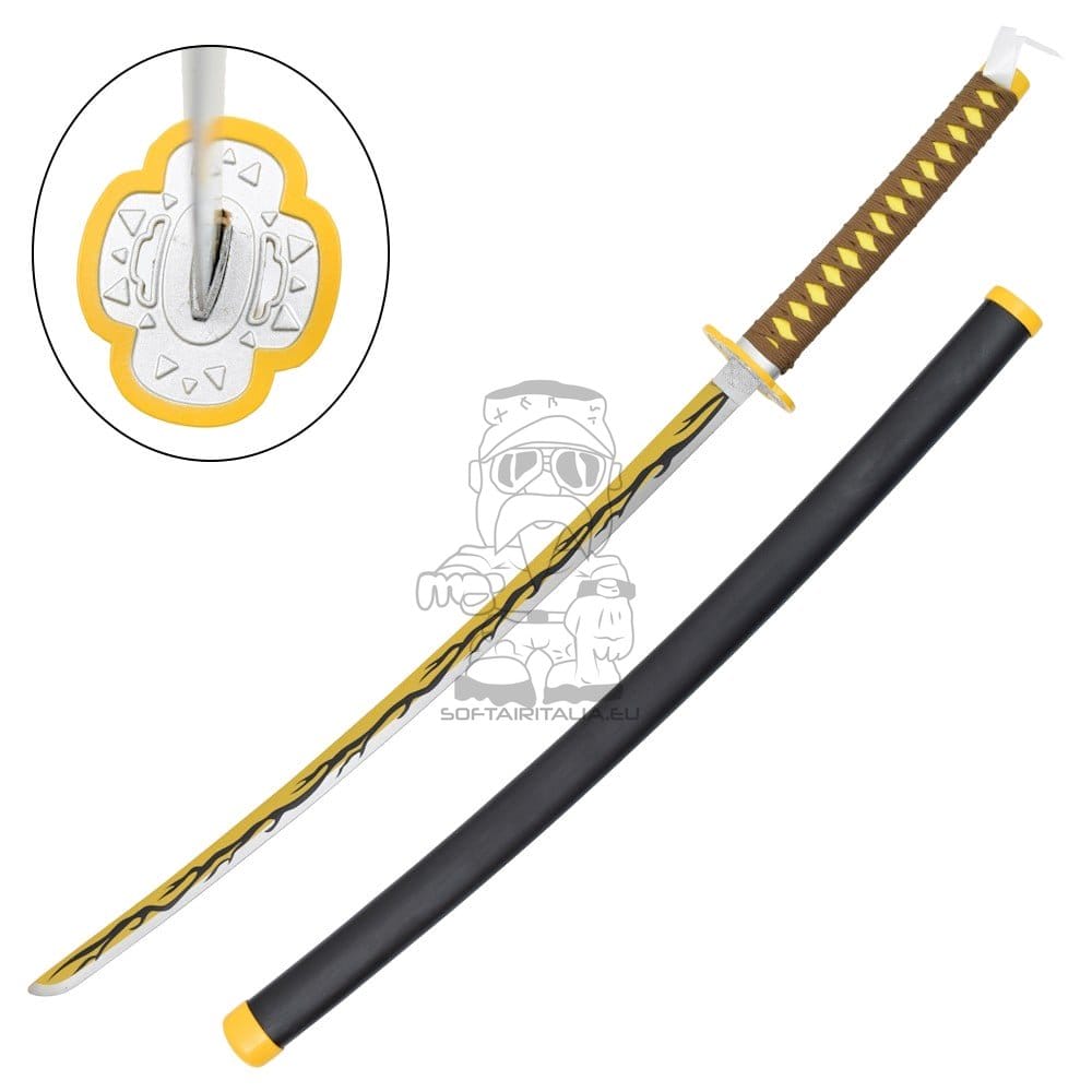 Katana ornamentale ispirata a Kaigaku di Demon Slayer
