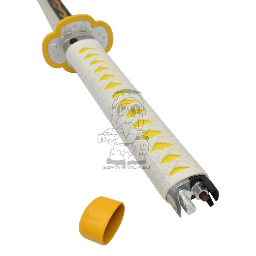 Katana ornamentale LED ispirata a Zenitsu Agatsuma (Demon Slayer)