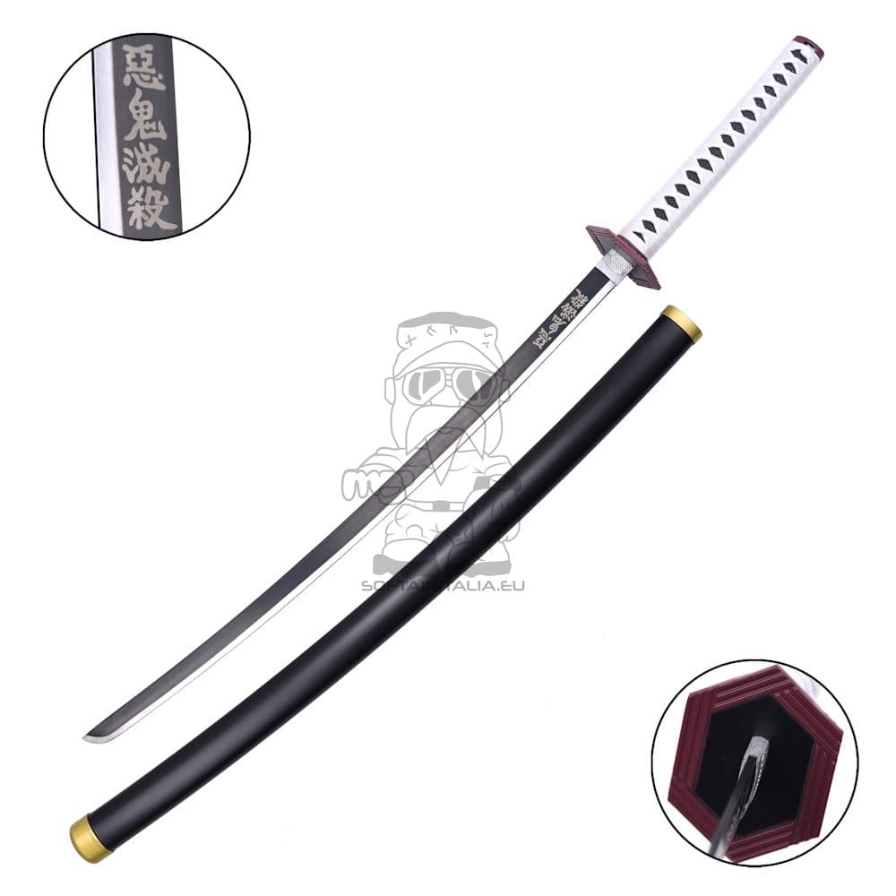 Katana ornamentale ispirata a Giyu Tomioka di Demon Slayer