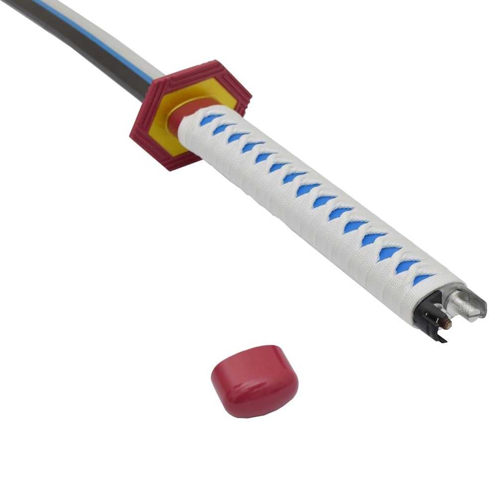 Katana ornamentale di Giyu Tomioka con LED (Demon Slayer)