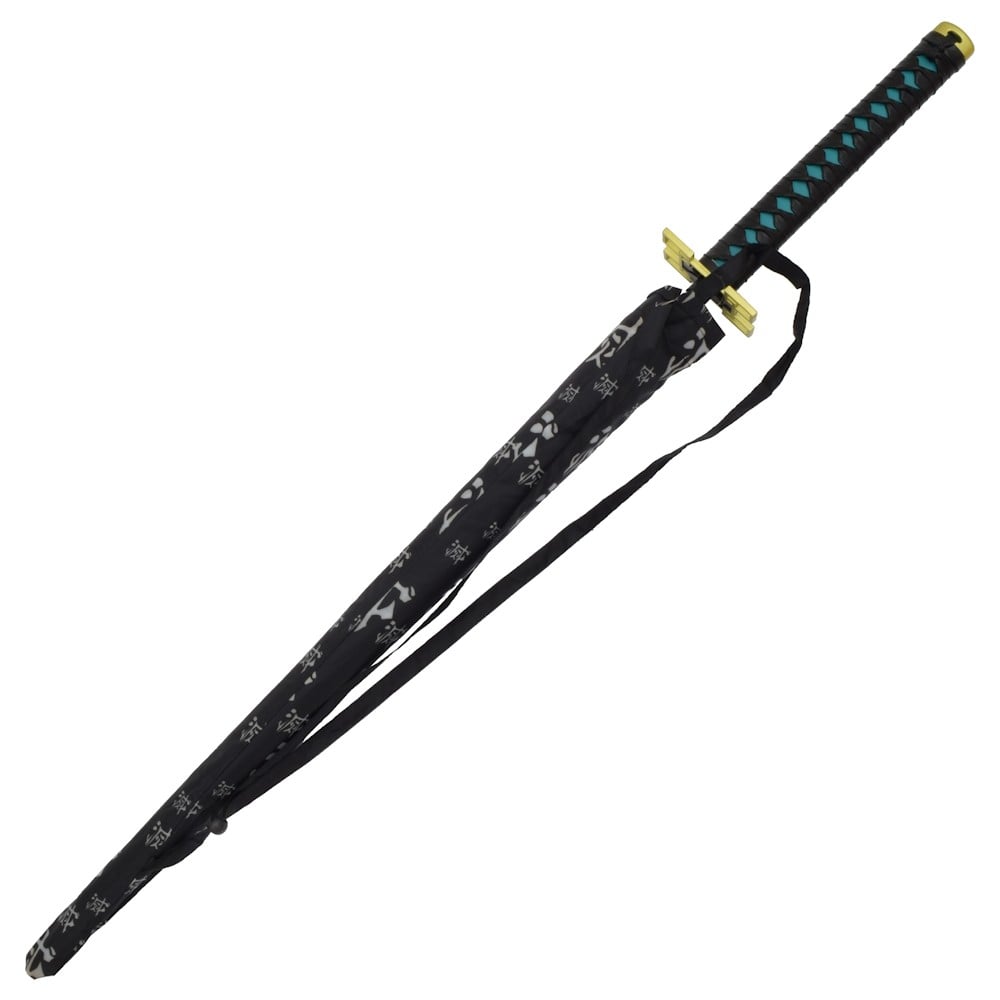Ombrello con manico Katana ispirato a Muichiro Tokito di Demon Slayer
