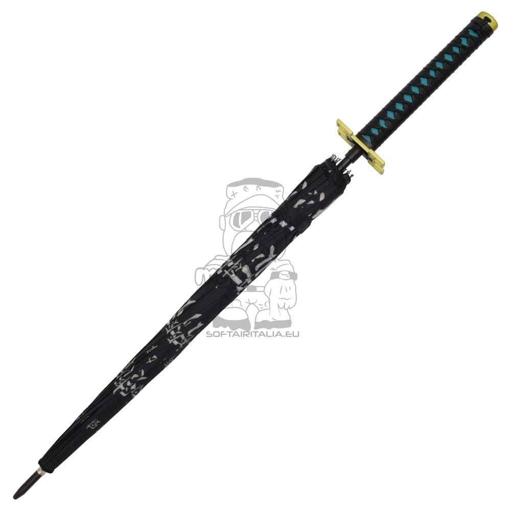Ombrello con manico Katana ispirato a Muichiro Tokito di Demon Slayer