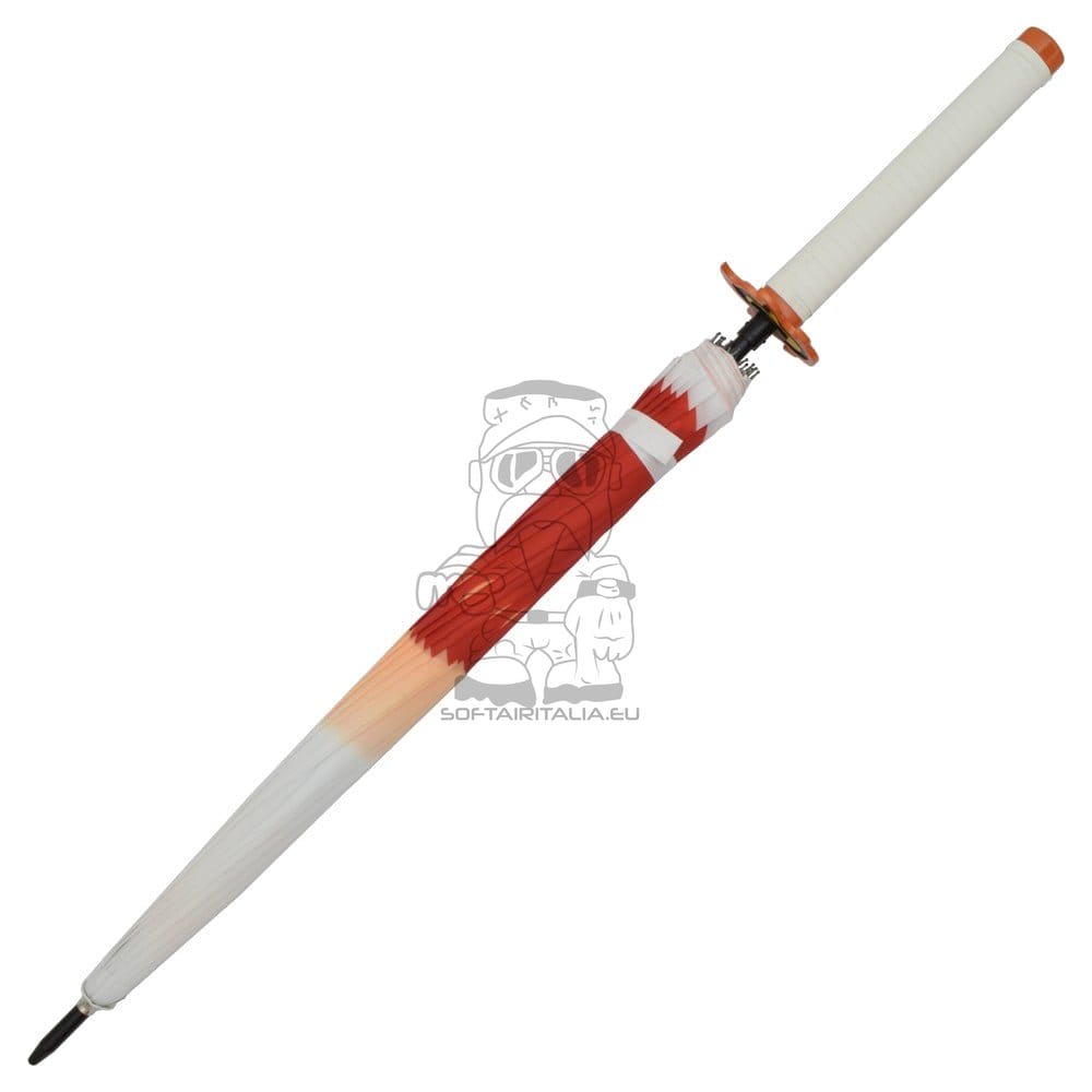 Ombrello Katana ispirato a Rengoku Kyojuro di Kimetsu no Yaiba