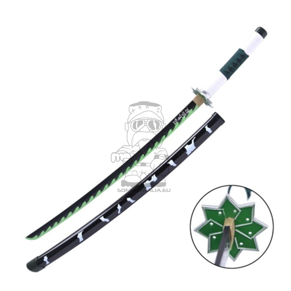 Katana ornamentale ispirata a Sanemi Shinazugawa - Demon Slayer