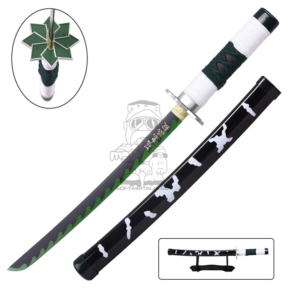 Mini Katana Ornamentale ispirata a Sanemi Shinazugawa (Demon Slayer)