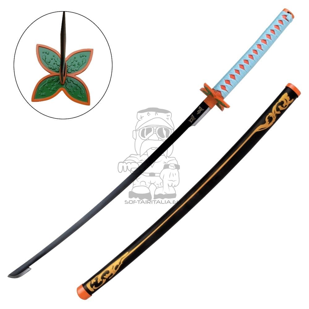 Katana ornamentale ispirata a Shinobu Kochou (Demon Slayer - Kimetsu no Yaiba)