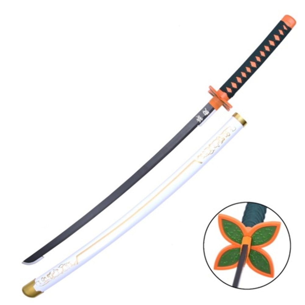 Katana ornamentale Shinobu Kocho Demon Slayer con fodero bianco