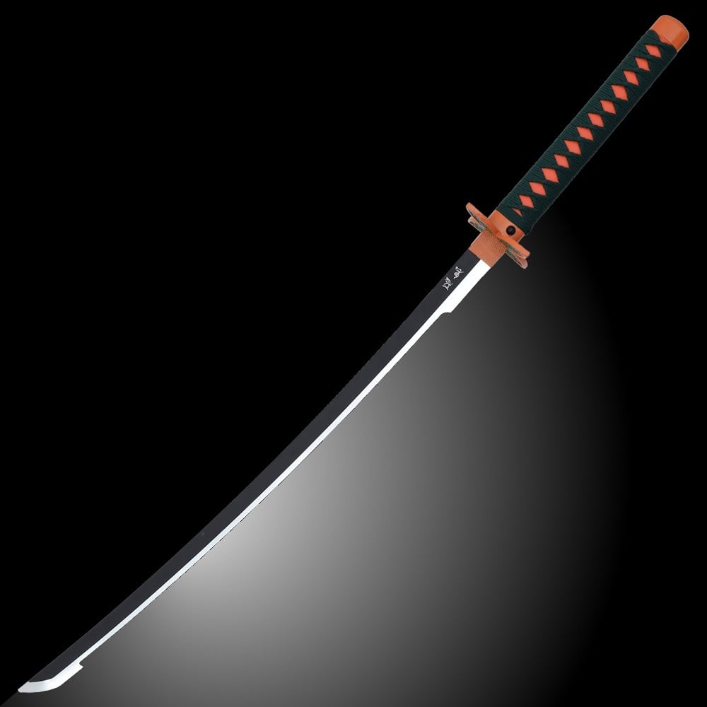Katana ornamentale con LED ispirata a Shinobu Kochou di Demon Slayer