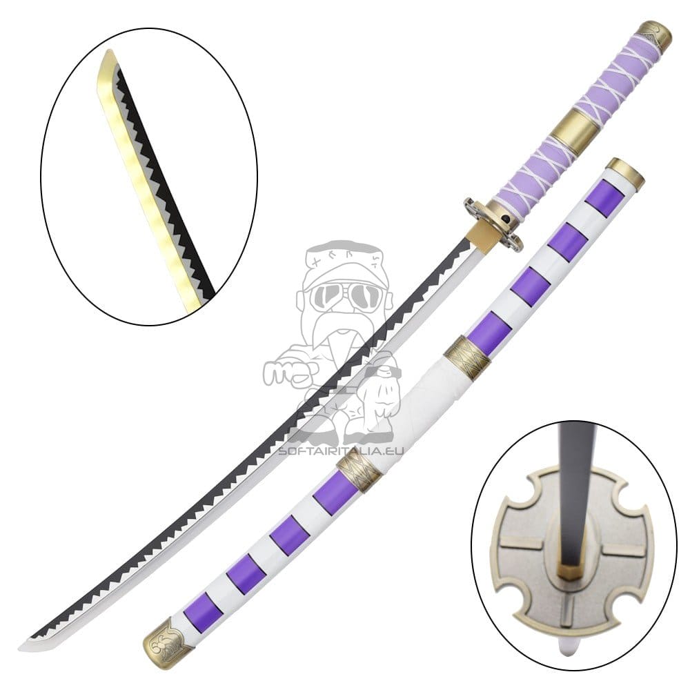 Katana ornamentale Nidai Kitetsu di Monkey D. Luffy con LED