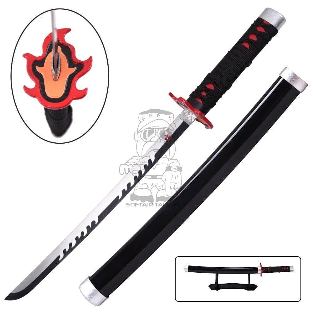Tanto ornamentale ispirato a Tanjiro Kamado (Demon Slayer)