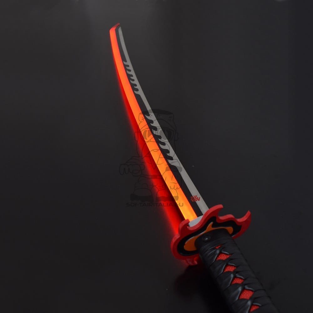 Katana ornamentale LED ispirata a Tanjiro Kamado (Demon Slayer)