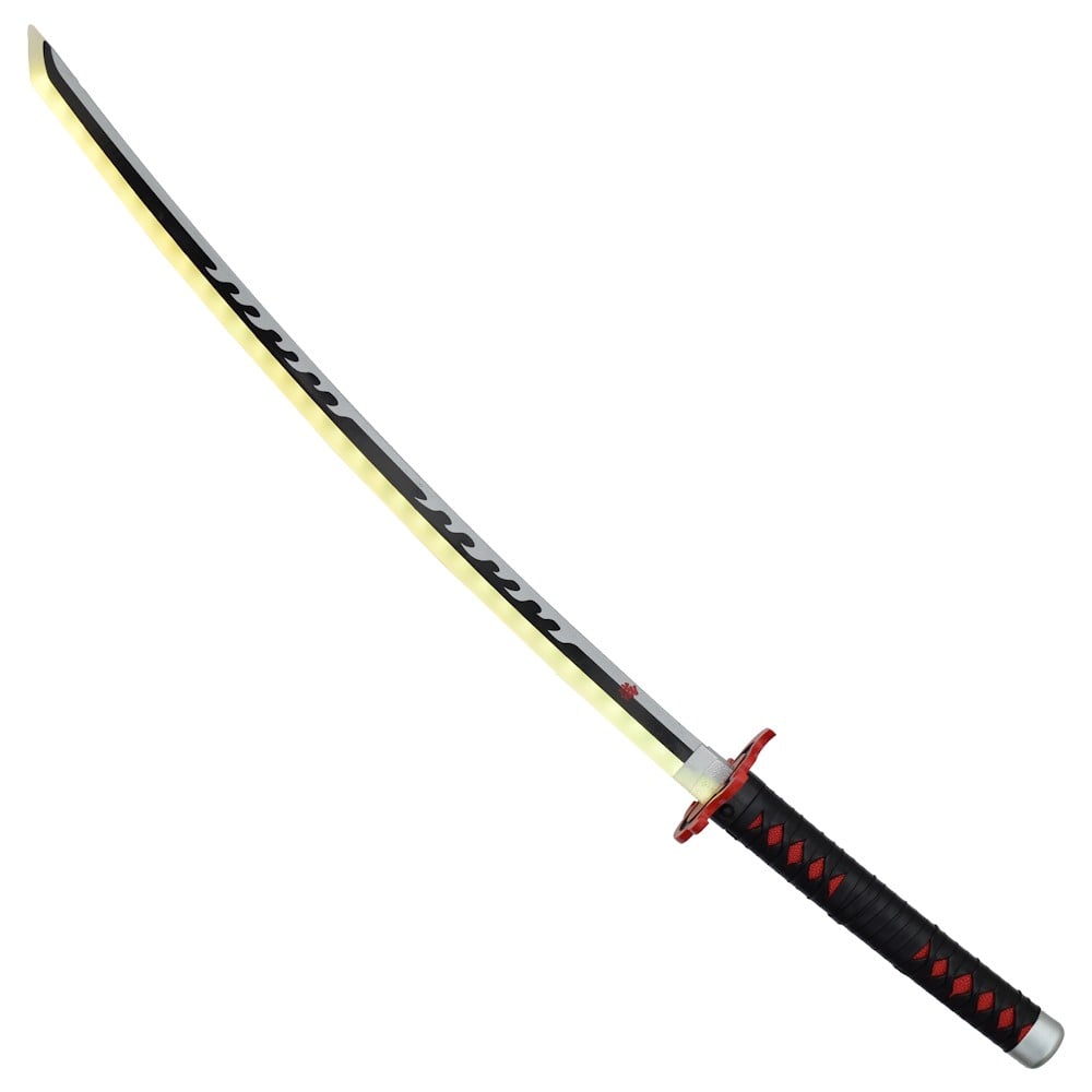 Katana ornamentale LED ispirata a Tanjiro Kamado (Demon Slayer)