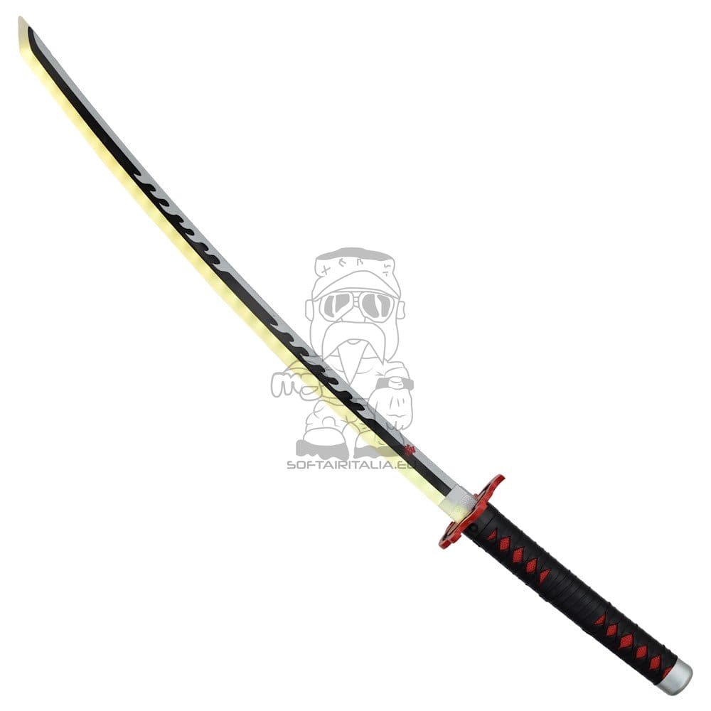 Katana ornamentale LED ispirata a Tanjiro Kamado (Demon Slayer)