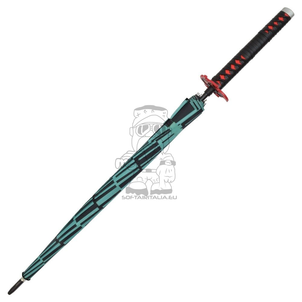 Ombrello Katana ispirato a Tanjiro Kamado (Demon Slayer)