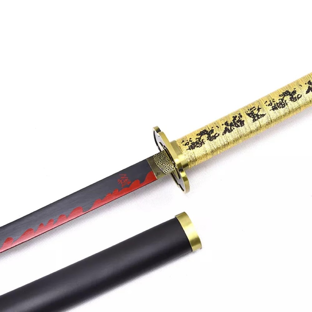 Katana ornamentale ispirata a Tsugikuni Yoriichi - Demon Slayer