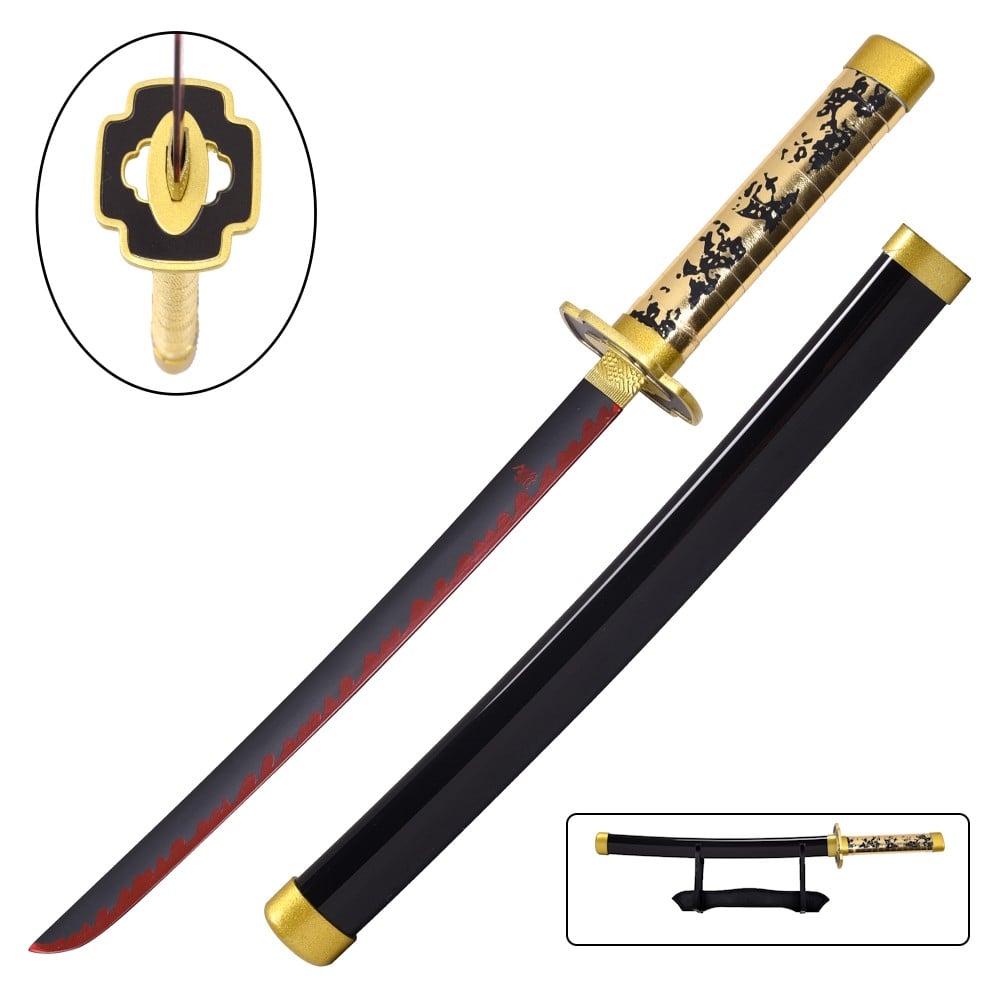 Tanto ornamentale ispirato a Tsugikuni Yoriichi di Demon Slayer